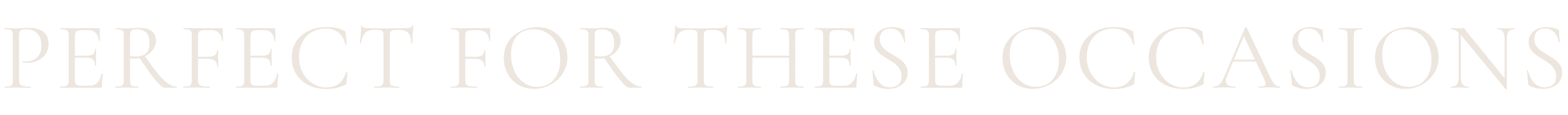 Perfect For These Occasions